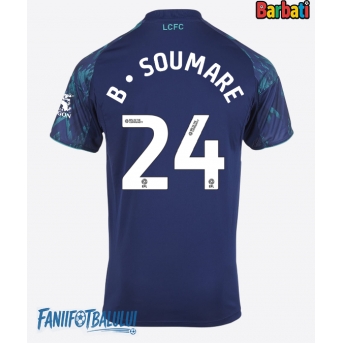 Leicester City Boubakary Soumare #24 Tricou Fotbal Replică 2025-26 Barbati Deplasare